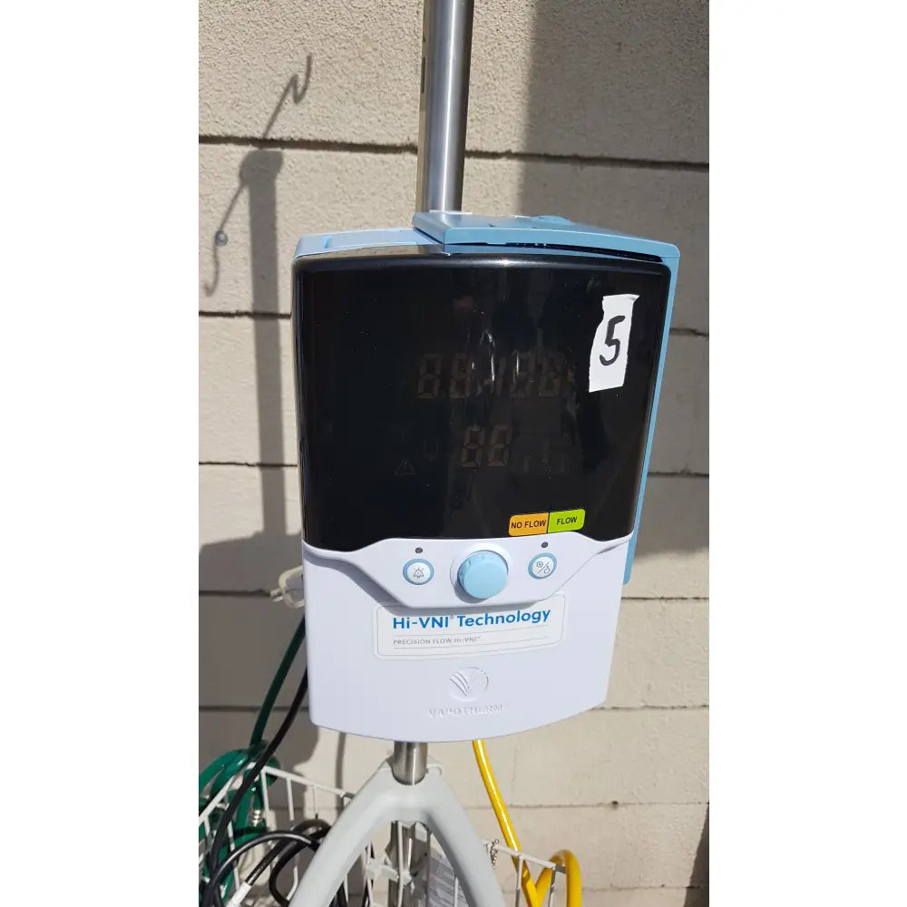 Lot of 3 - Vapotherm Hi-VNI Respiratory Therapy Units With Stands - Respiratory Therapy Unit