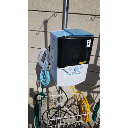 Lot of 3 - Vapotherm Hi-VNI Respiratory Therapy Units With Stands - Respiratory Therapy Unit