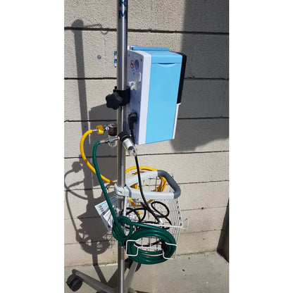 Lot of 3 - Vapotherm Hi-VNI Respiratory Therapy Units With Stands - Respiratory Therapy Unit