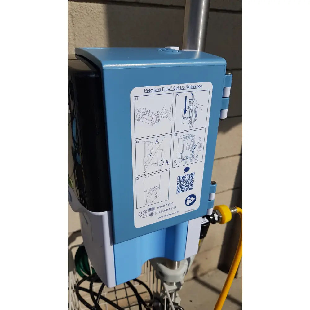 Lot of 3 - Vapotherm Hi-VNI Respiratory Therapy Units With Stands - Respiratory Therapy Unit