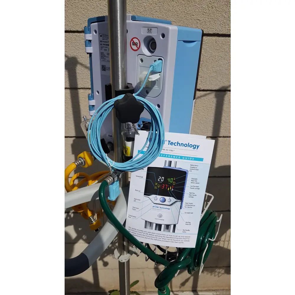 Lot of 3 - Vapotherm Hi-VNI Respiratory Therapy Units With Stands - Respiratory Therapy Unit