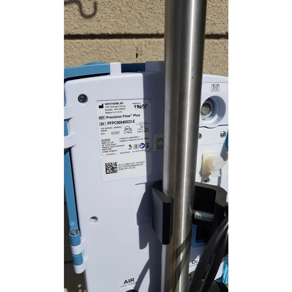 Lot of 3 - Vapotherm Hi-VNI Respiratory Therapy Units With Stands - Respiratory Therapy Unit