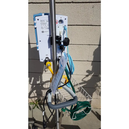 Lot of 3 Vapotherm Precision Flow Plus Hi-VNI Respiratory Units With Rolling Stands - Respiratory Unit
