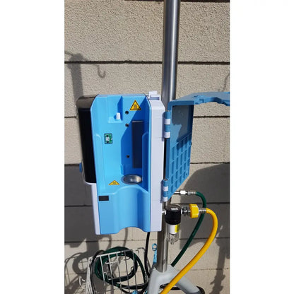 Lot of 3 Vapotherm Precision Flow Plus Hi-VNI Respiratory Units With Rolling Stands - Respiratory Unit
