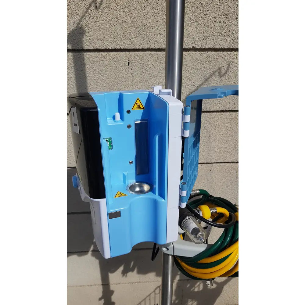 Lot of 3 Vapotherm Precision Flow Plus Hi-VNI Respiratory Units With Rolling Stands - Respiratory Unit