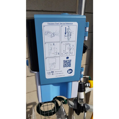 Lot of 3 Vapotherm Precision Flow Plus Hi-VNI Respiratory Units With Rolling Stands - Respiratory Unit