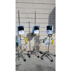 3 وحدات جهاز Vapotherm Precision Flow Plus Hi-VNI للتنفس مع حوامل بعجلات