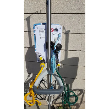 Lot of 3 Vapotherm Precision Flow Plus Hi-VNI Respiratory Units With Rolling Stands - Respiratory Unit