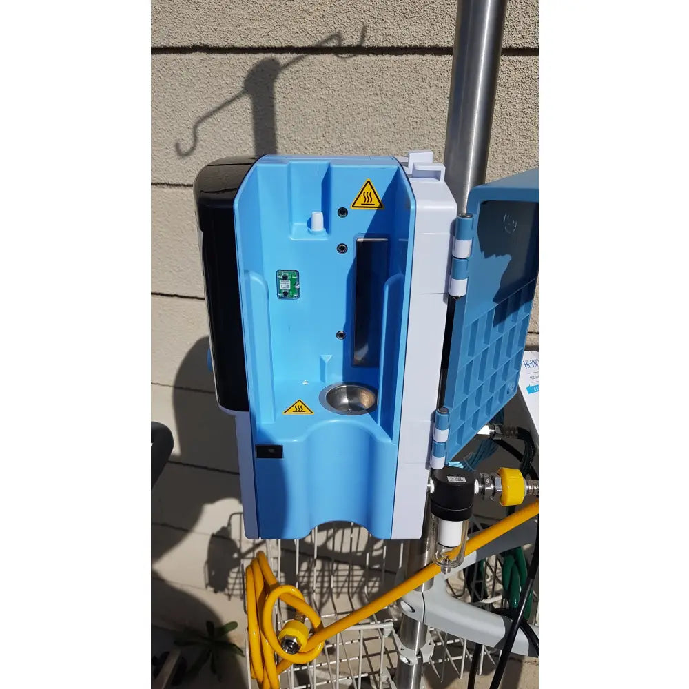 Lot of 3 Vapotherm Precision Flow Plus Hi-VNI Respiratory Units With Rolling Stands - Respiratory Unit