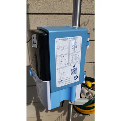 Lot of 3 Vapotherm Precision Flow Plus Hi-VNI Respiratory Units With Rolling Stands - Respiratory Unit