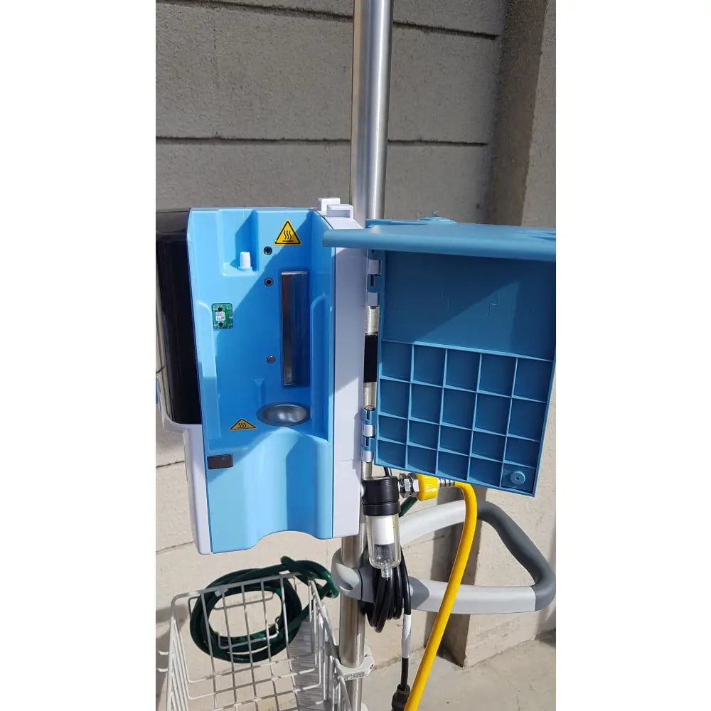 Lot of 3 Vapotherm Precision Flow Plus Hi-VNI Respiratory Units With Rolling Stands - Respiratory Unit