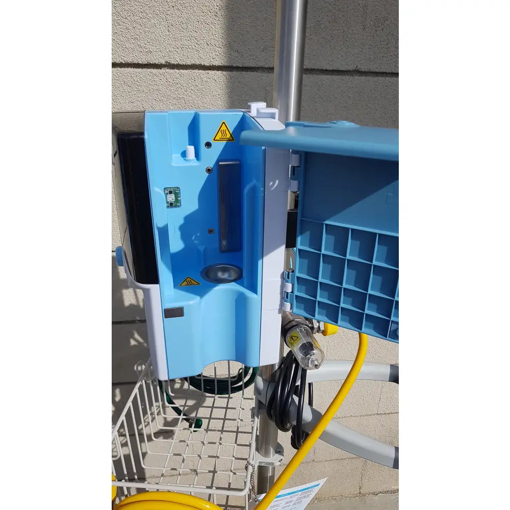 Lot of 3 Vapotherm Precision Flow Plus Hi-VNI Respiratory Units With Rolling Stands - Respiratory Unit