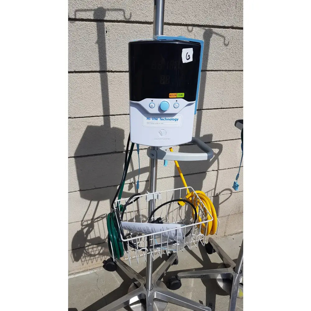 Lot of 3 Vapotherm Respiratory Therapy Units With Stands Ref Precision Flow Plus - Respiratory Therapy Unit