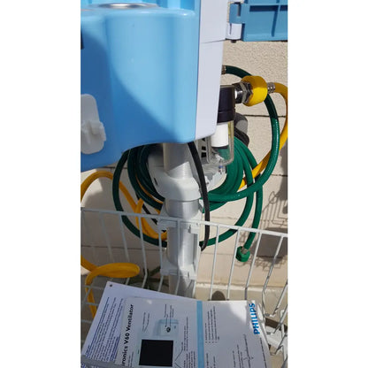 Lot of 3 Vapotherm Respiratory Therapy Units With Stands Ref Precision Flow Plus - Respiratory Therapy Unit
