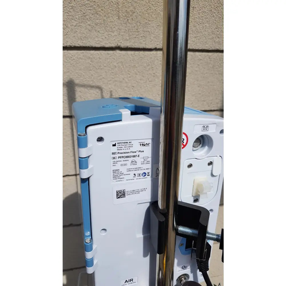 Lot of 3 Vapotherm Respiratory Therapy Units With Stands Ref Precision Flow Plus - Respiratory Therapy Unit