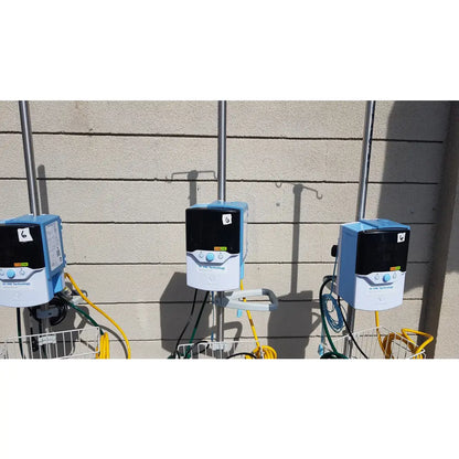 Lot of 3 Vapotherm Respiratory Therapy Units With Stands Ref Precision Flow Plus - Respiratory Therapy Unit