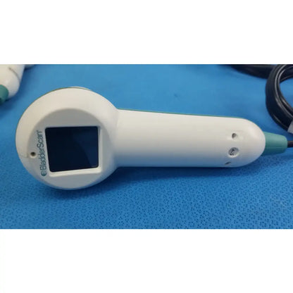 Lot of 3 verathon bladderscan handheld ultrasound probes white and teal medical equipment for reuse medical equipment