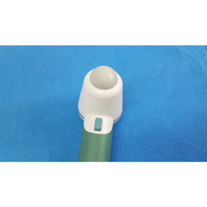 Lot of 3 verathon bladderscan ultrasound probes with white and green handheld medical equipment for reuse use
