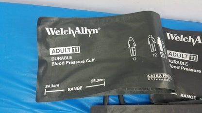 Welch Allyn Lot of - 3 Welch Allyn Flexiport Reusable Blood Pressure Cuffs Adult 11 FlexiPort Reusable Adult Blood Pressure Cuff, second-hand product photo 3