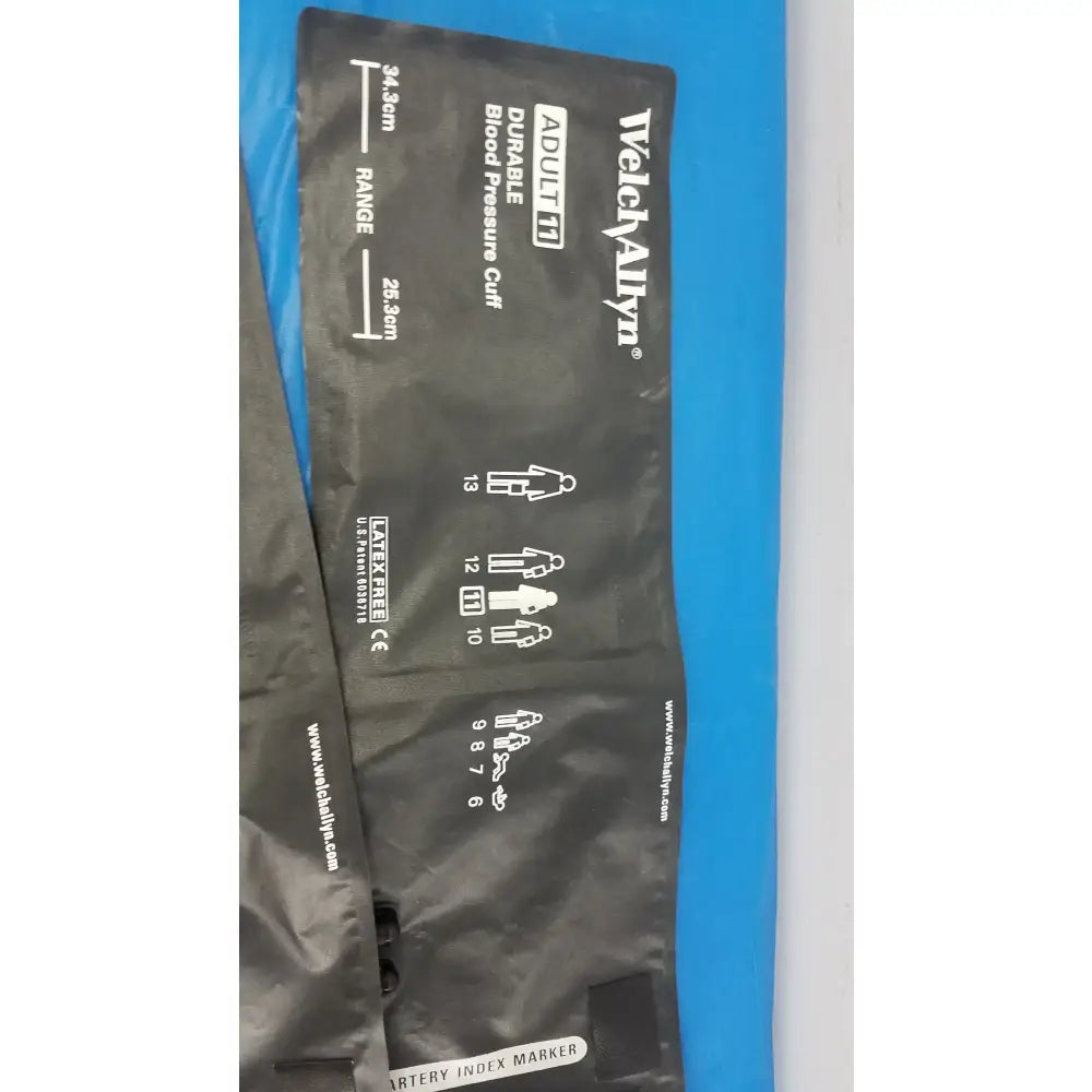 Welch Allyn Lot of - 3 Welch Allyn Flexiport Reusable Blood Pressure Cuffs Adult 11 FlexiPort Reusable Adult Blood Pressure Cuff, second-hand product photo 9