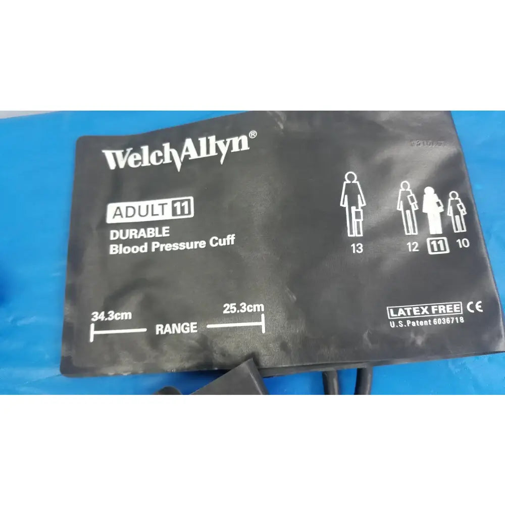 Welch Allyn Lot of - 3 Welch Allyn Flexiport Reusable Blood Pressure Cuffs Adult 11 FlexiPort Reusable Adult Blood Pressure Cuff, second-hand product photo 4