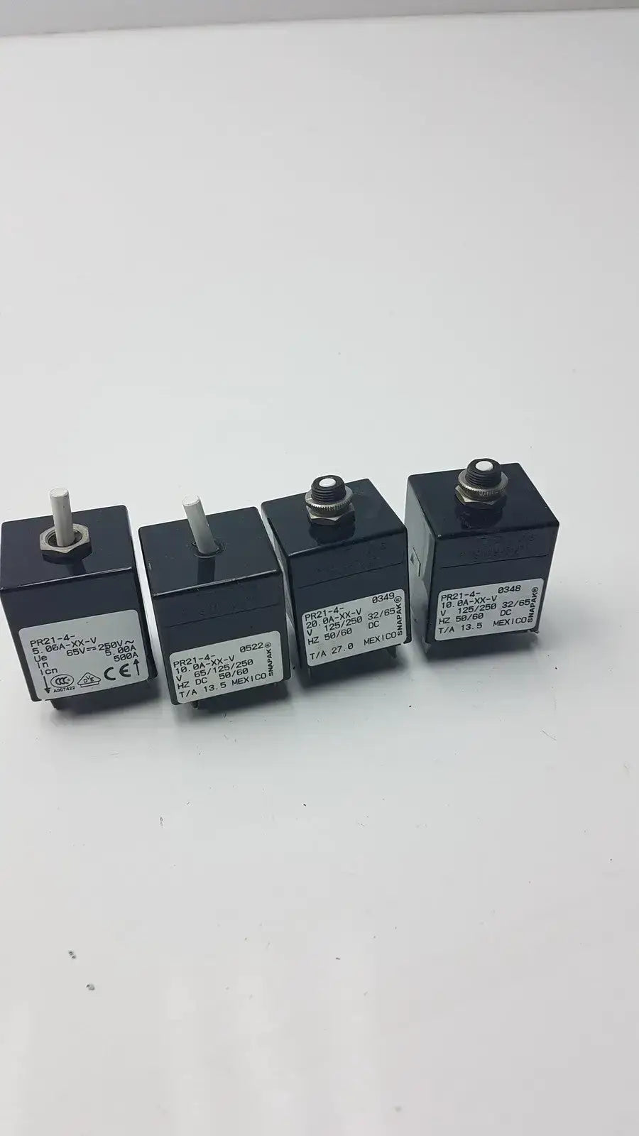 AIRPAX Lot of 4 Airpax PR21-4-0349 250V Fuse Fuse, second-hand product photo 5