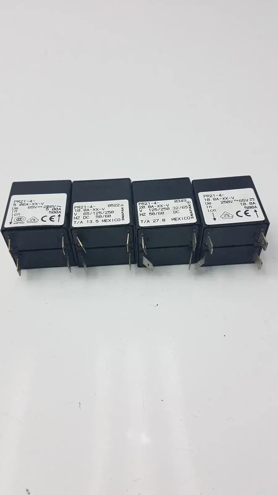AIRPAX Lot of 4 Airpax PR21-4-0349 250V Fuse Fuse, second-hand product photo 4
