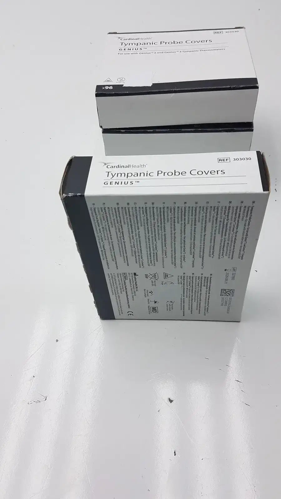 Cardinal Health Lot of 4 Cardinal Health Tympanic Probe Covers Genius 303030 Tympanic Thermometer Probe Covers, new product photo 2