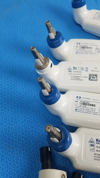 Covidien Lot of 5 Coviden Genius 2 Tethered Typmpanic Thermometer Tympanic Thermometer, second-hand product photo 6