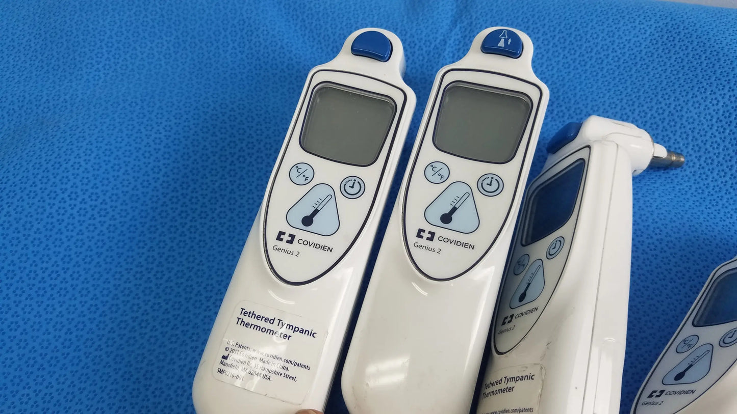 Covidien Lot of 5 Coviden Genius 2 Tethered Typmpanic Thermometer Tympanic Thermometer, second-hand product photo 2