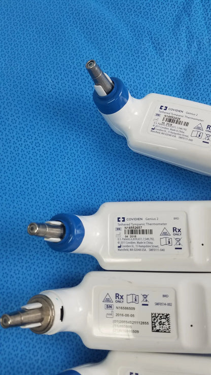 Covidien Lot of 5 Coviden Genius 2 Tethered Typmpanic Thermometer Tympanic Thermometer, second-hand product photo 7