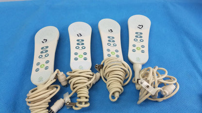 Curbell Lot of - 4 Curbell Gen4 Pillow Speaker TV Controller P/N 4D020N-Z500038 Pillow Speaker TV Controller, as-is (for parts) product photo 1