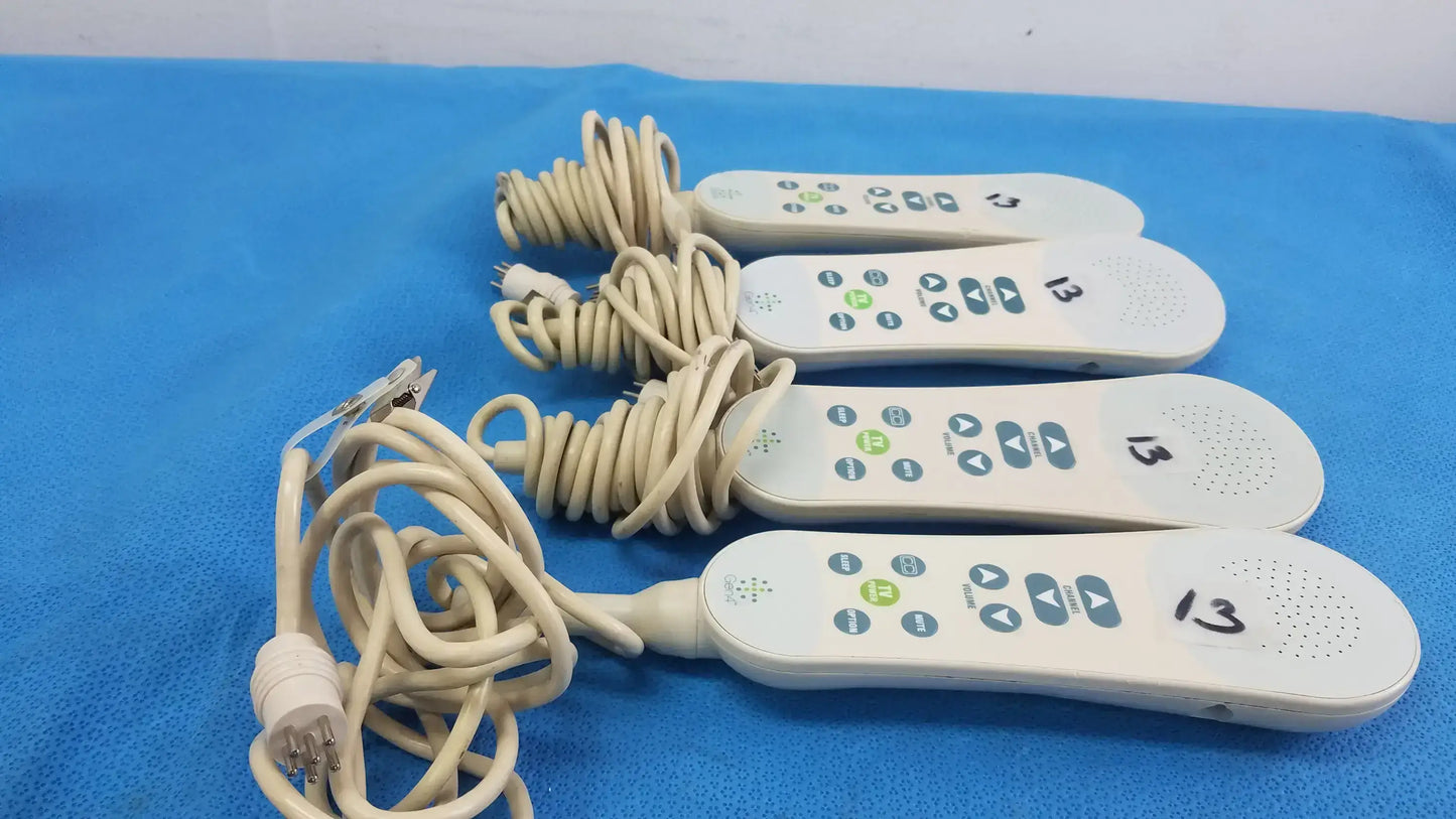 Curbell Lot of - 4 Curbell Gen4 Pillow Speaker TV Controller P/N 4D020N-Z500038 Pillow Speaker TV Controller, as-is (for parts) product photo 8