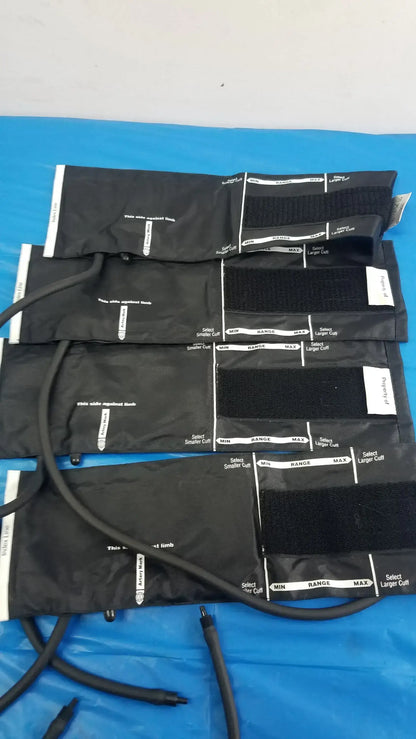 Henry Schein Lot of - 4 Henry Schein Adult Blood Pressure Cuffs Small 10 Blood Pressure Cuff, second-hand product photo 2