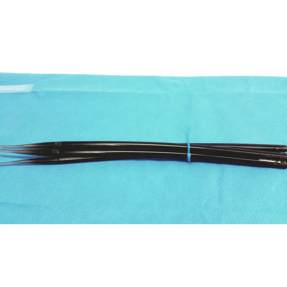 Black sleek surgical forceps with polished finish for use with savary gilliard dilator cook endoscope 18mm 54fr lot of 4