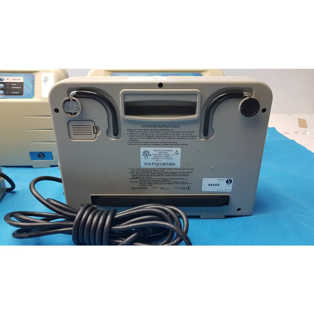 Lot of 4 Sizewise SW-AMP Dynamic Alternating Mattress Pumps - Dynamic Alternating Pressure Mattress Pump