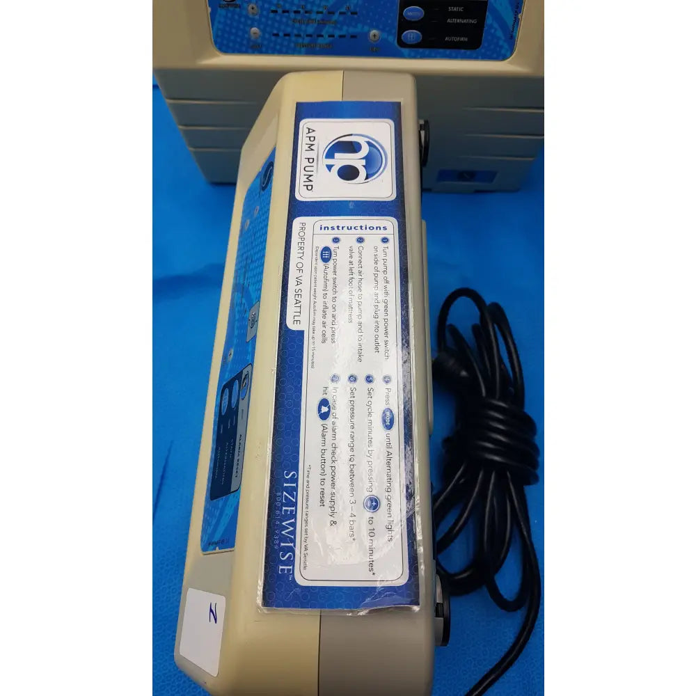 Lot of 4 Sizewise SW-AMP Dynamic Alternating Mattress Pumps - Dynamic Alternating Pressure Mattress Pump