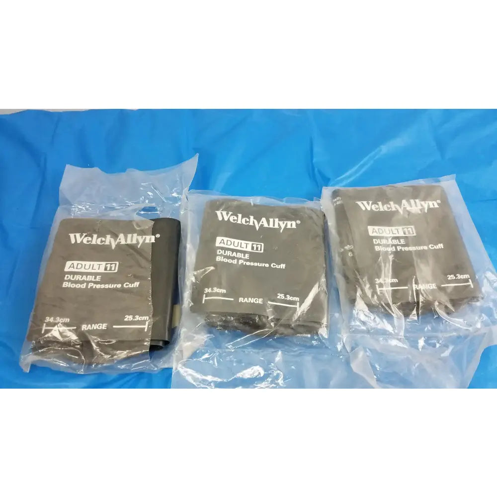 Welch Allyn Lot of - 4 Welch Allyn Adult 11 Blood Pressure Cuffs Ref 5082-206-1 Blood Pressure Cuff, second-hand product photo 2
