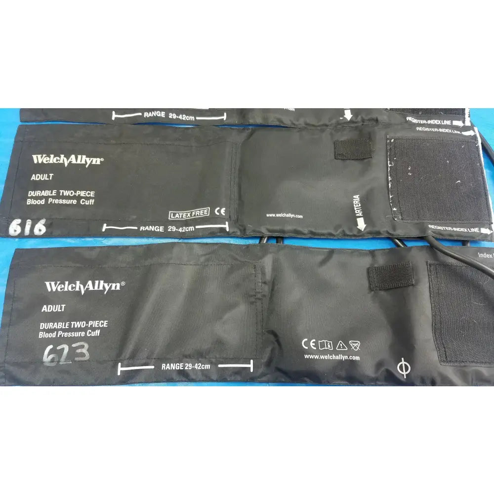 Welch Allyn Lot of - 4 Welch Allyn Two Piece Adult Blood Pressure Cuffs Two-Piece Adult Blood Pressure Cuff, second-hand product photo 3