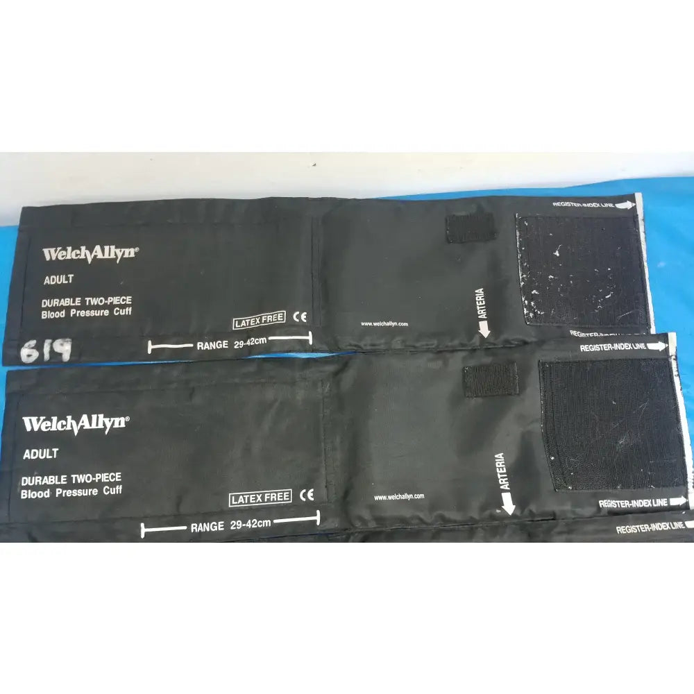 Welch Allyn Lot of - 4 Welch Allyn Two Piece Adult Blood Pressure Cuffs Two-Piece Adult Blood Pressure Cuff, second-hand product photo 4