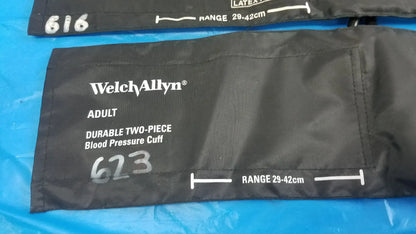 Welch Allyn Lot of - 4 Welch Allyn Two Piece Adult Blood Pressure Cuffs Two-Piece Adult Blood Pressure Cuff, second-hand product photo 8