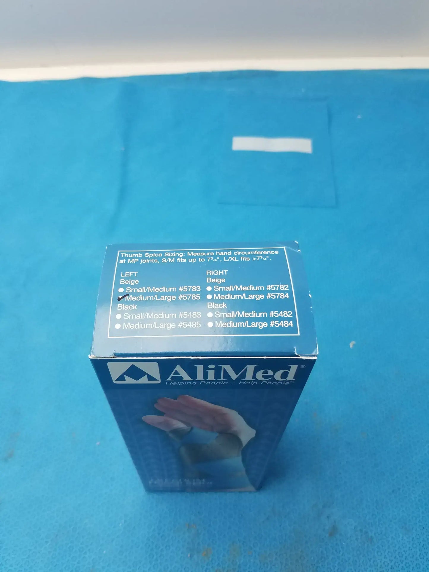 AliMed Lot of - 5 AliMed Freedom Thumb Spica Splint Medium/Large 5785 Thumb Spica, second-hand product photo 10