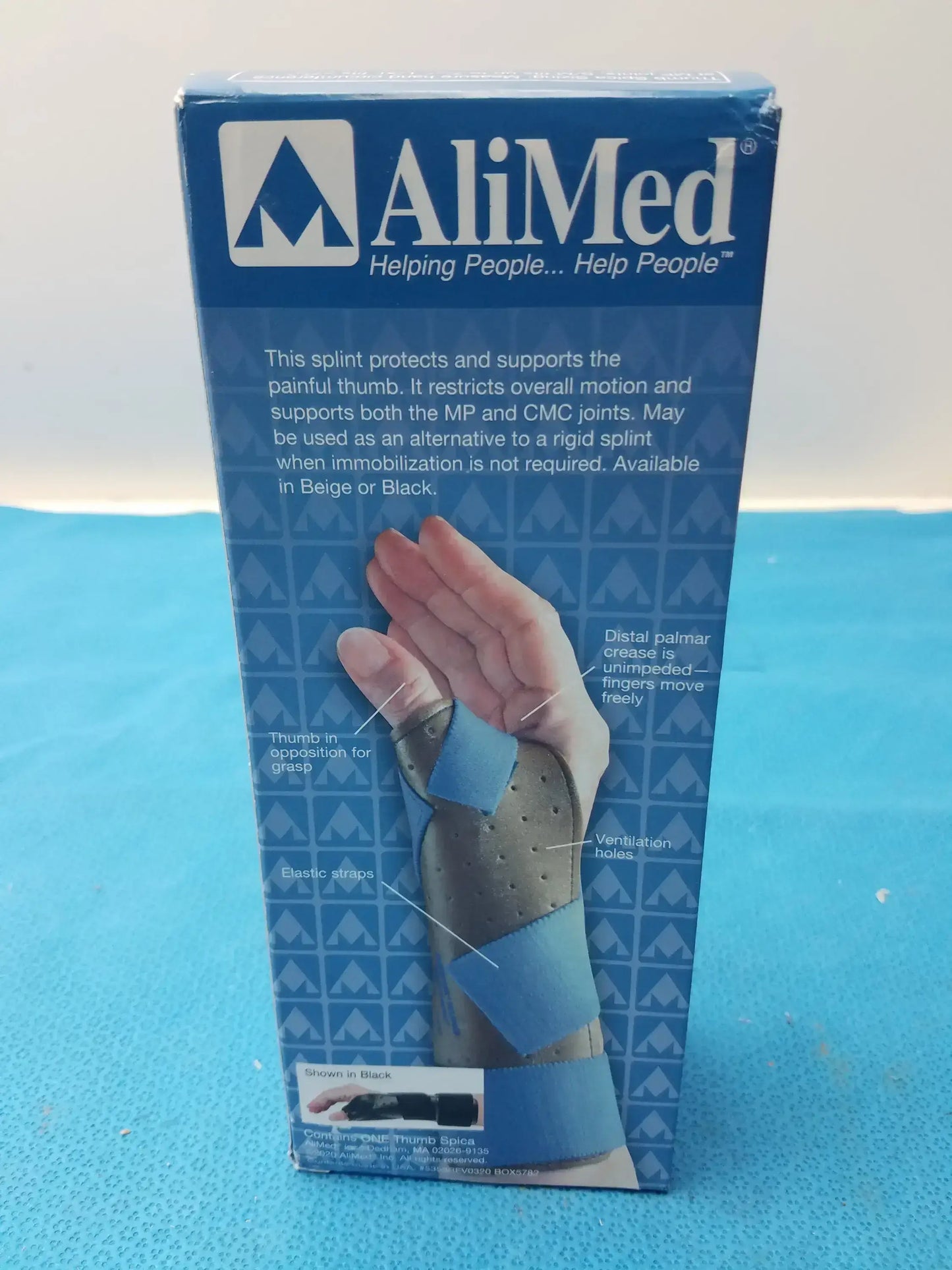 AliMed Lot of - 5 AliMed Freedom Thumb Spica Splint Medium/Large 5785 Thumb Spica, second-hand product photo 12