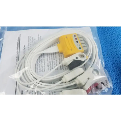 AMC Lot of - 5 AMC 5-Lead Disposable ECG Cable GE Multi-Link to Pinch Shielded 50 5-Lead Disposable ECG Cable, second-hand product photo 11