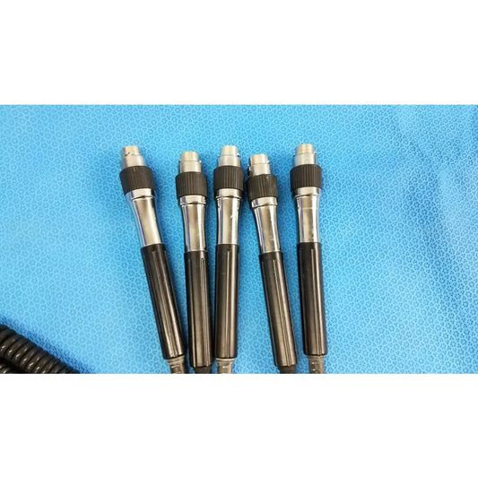 N/A Lot of 5 Coiled Cord and Handle Assembly For Wall Transformer Coiled Cord and Handle Assembly, second-hand product photo 2