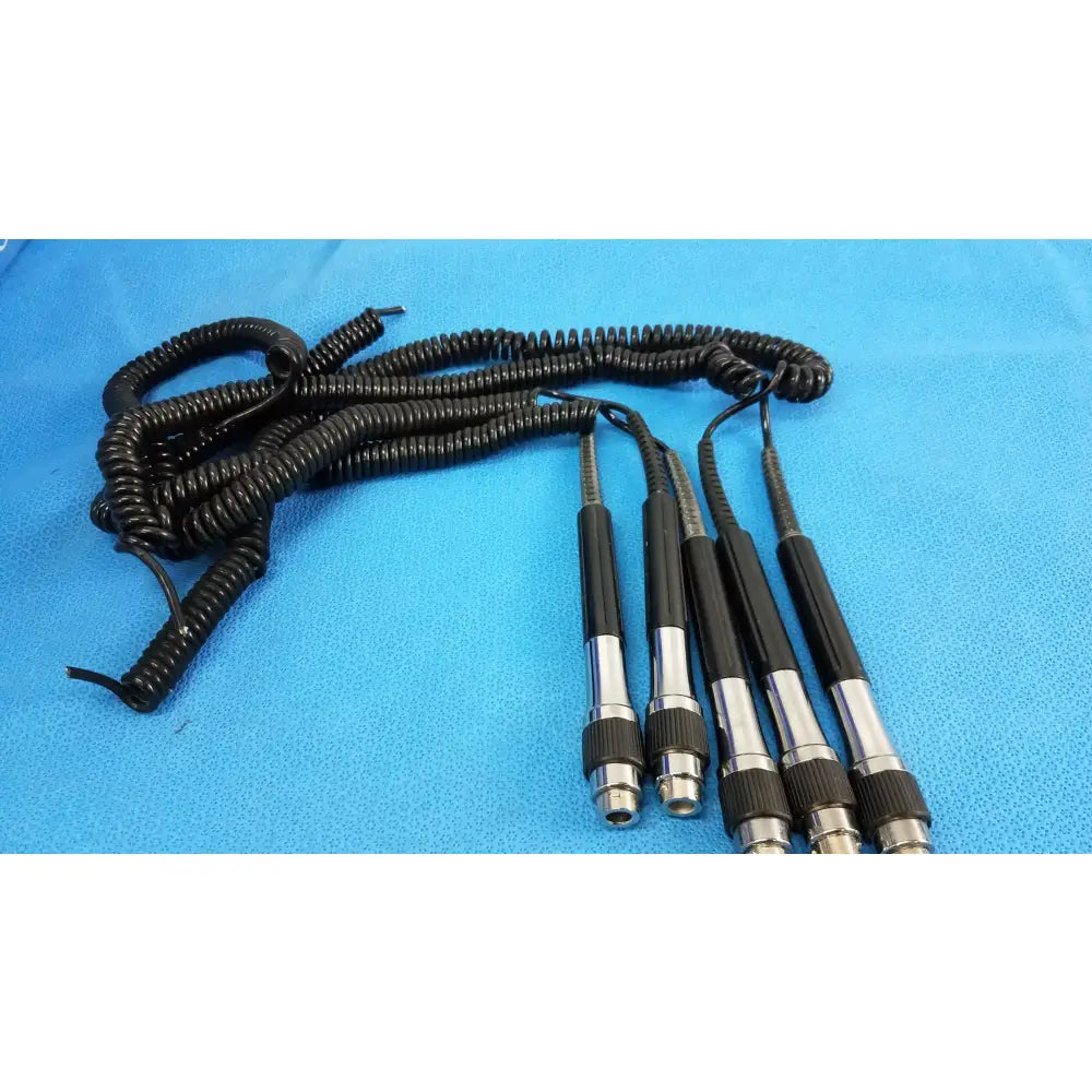 N/A Lot of 5 Coiled Cord and Handle Assembly For Wall Transformer Coiled Cord and Handle Assembly, second-hand product photo 4