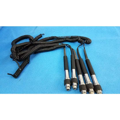 N/A Lot of 5 Coiled Cord and Handle Assembly For Wall Transformer Coiled Cord and Handle Assembly, second-hand product photo 4
