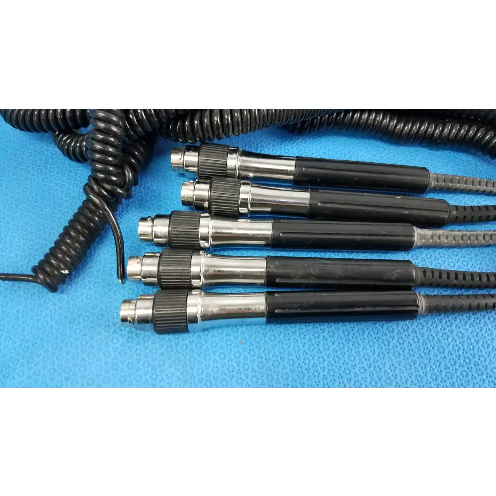 N/A Lot of 5 Coiled Cord and Handle Assembly For Wall Transformer Coiled Cord and Handle Assembly, second-hand product photo 3