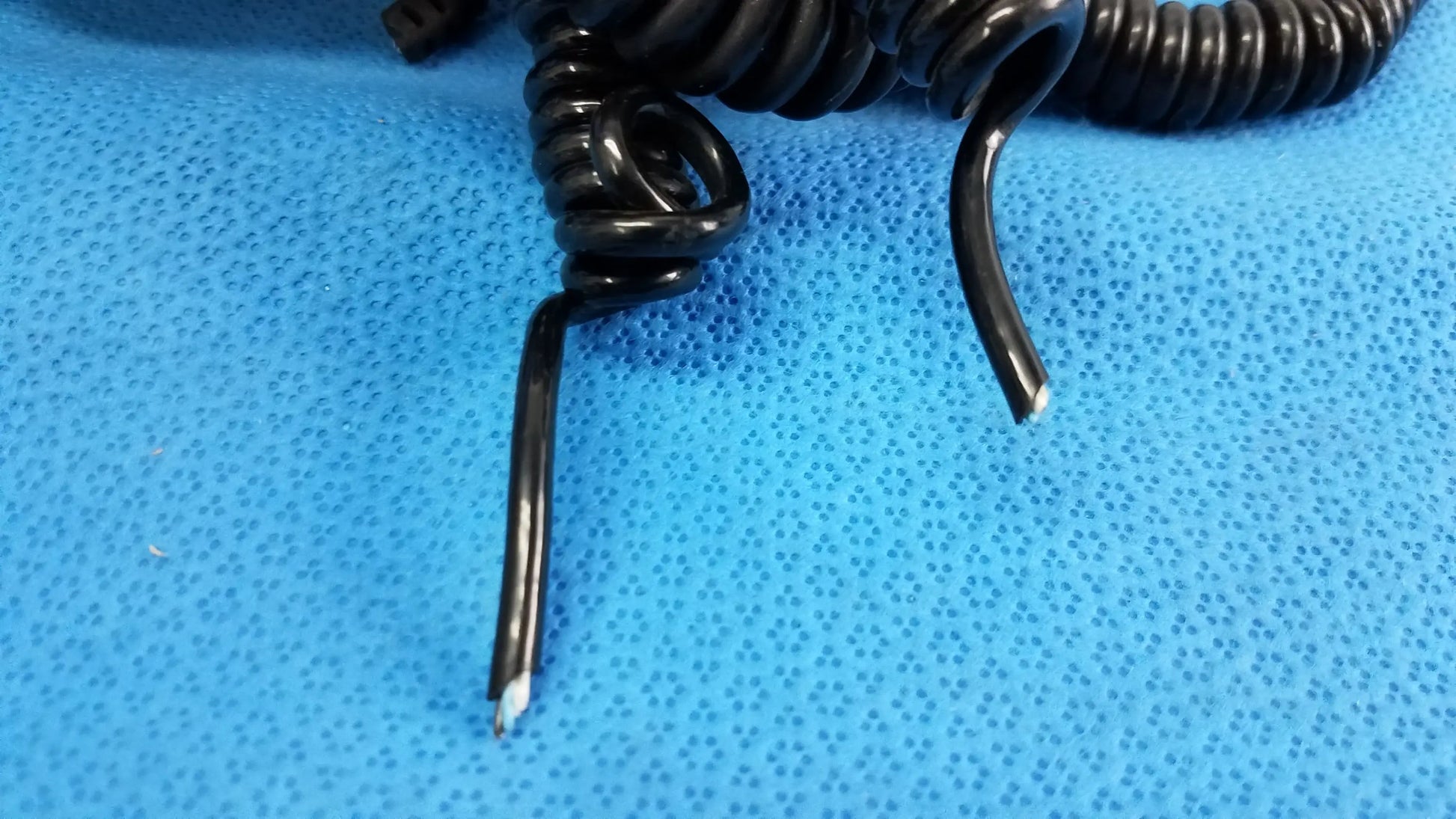 N/A Lot of 5 Coiled Cord and Handle Assembly For Wall Transformer Coiled Cord and Handle Assembly, second-hand product photo 7