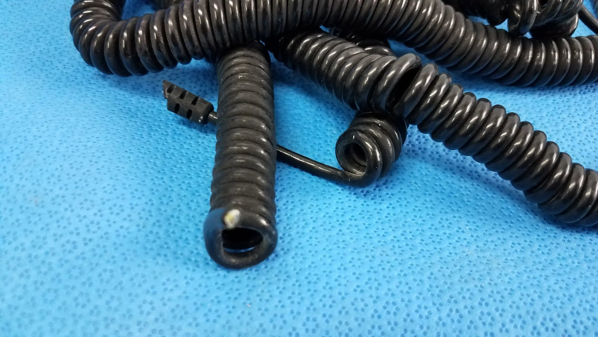 N/A Lot of 5 Coiled Cord and Handle Assembly For Wall Transformer Coiled Cord and Handle Assembly, second-hand product photo 9